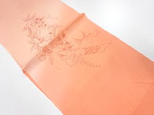 未使用品　正絹　帯揚げ